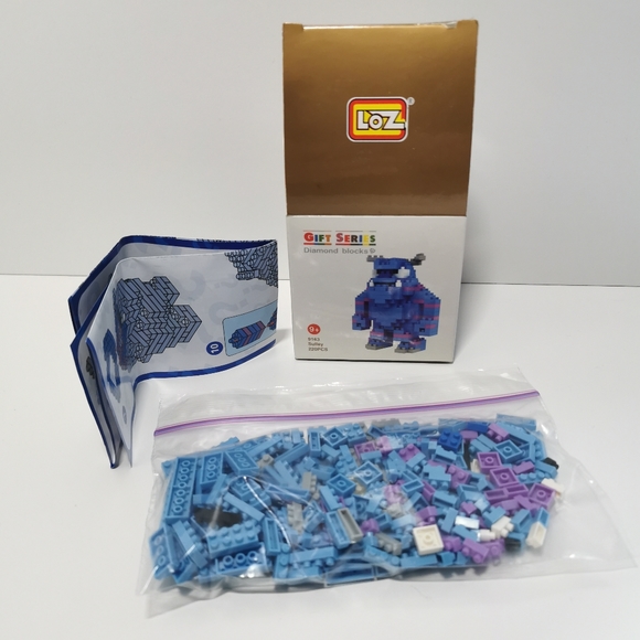 LOZ | Gift Series Diamond Blocks Collectible - Monsters Inc. Sulley (NEW) - Picture 2 of 5